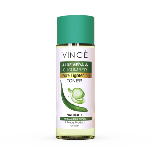 Vince Aloe Vera & Cucumber Pore Tightening Toner, 120 ml.