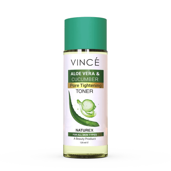 Vince Aloe Vera & Cucumber Pore Tightening Toner, 120 ml.