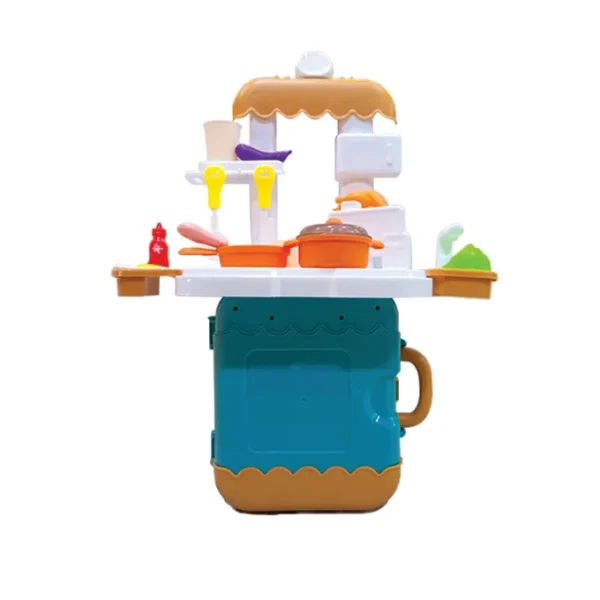 27 Pcs Kitchen Set Toy For Kids Briefcase style kitchen set. - Image 2