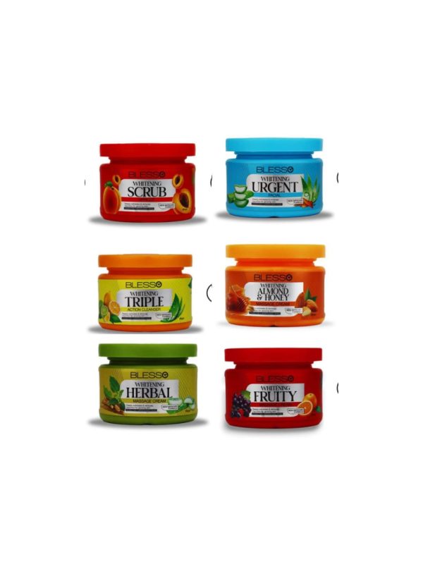 BLESSO Whitening facial Range 100ML Each: