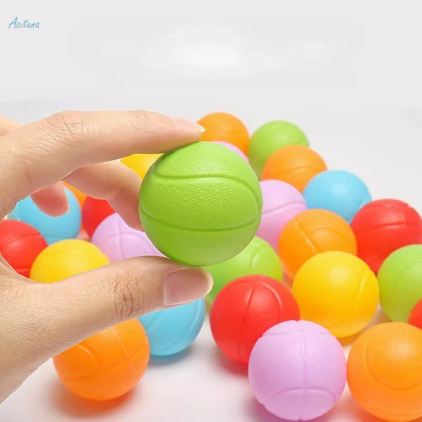 Color Sorting Ball Game ,Early Development Rainbow Balls Sensory Game ,For Preschool Ages Kids: - Image 6