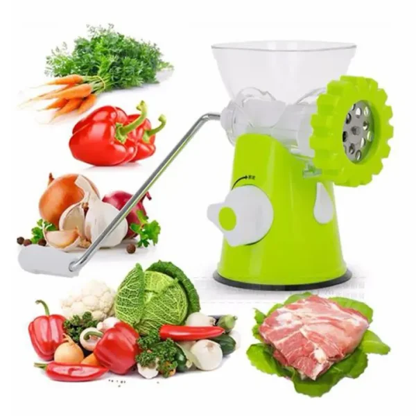 Manual Hand Operated Multifunction Meat Mincer, Chopping Machine, Meat Grinder. - Image 8