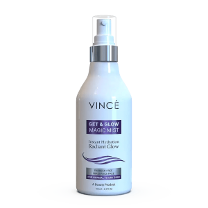 Vince Get & Glow Magic Mist, Instant Hydration Radiant Glow, For Normal To Dry Skin, 100 ml.
