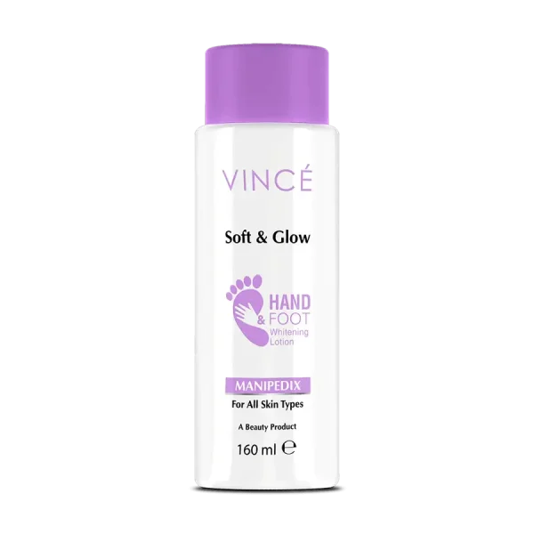 Vince Soft & Glow (Hand & Foot Whitening Lotion) 160ml