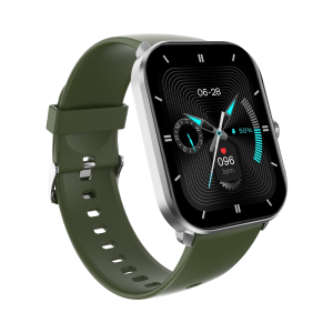Login L-102 Smart Watch AMOLED Smart Watch, Seamless Lifestyle (Green, Black).