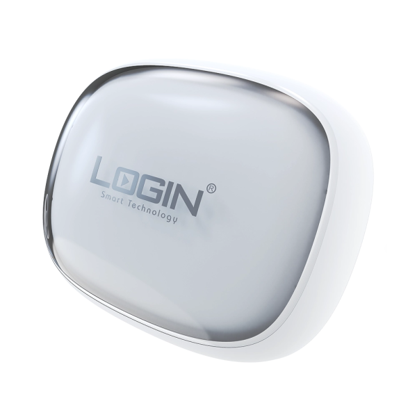 Login L-202 TWS Earbuds With Dot LED Display ( Black, White). - Image 5