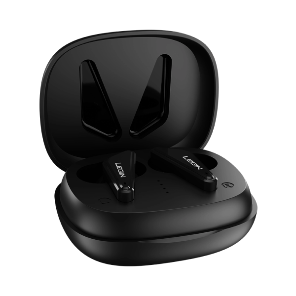 Login L-202 TWS Earbuds With Dot LED Display ( Black, White). - Image 7