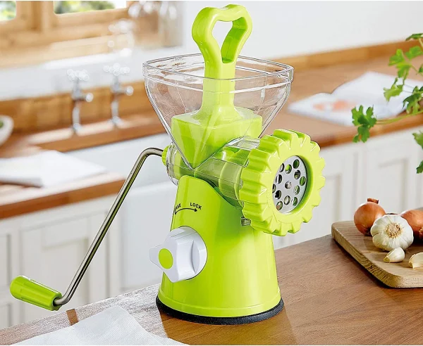 Manual Hand Operated Multifunction Meat Mincer, Chopping Machine, Meat Grinder. - Image 2