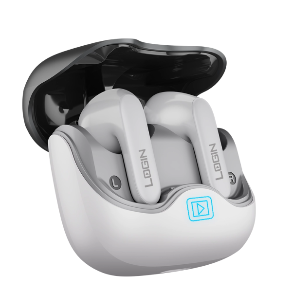 Login L-200 Earbuds With Advanced Noice Cancellation And LED Display. - Image 3