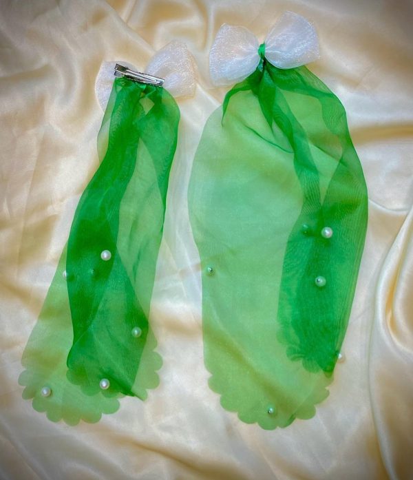 Jashn E Azadi  Special Hair Pins For Girls 12 PCS: - Image 2