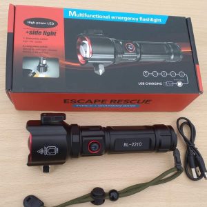 Ruilang RL-2210 Multifunctional Emergency Flashlight and Charging Bank Waterproof Torch.