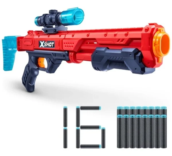 X-Shot Excel Hawk Eye Foam Dart Blaster For Kids