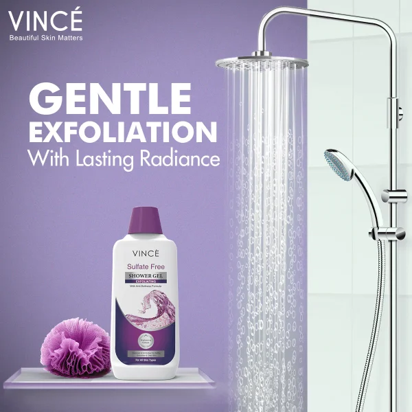 Vince Exfoliating Shower Gel 300ml - Image 3