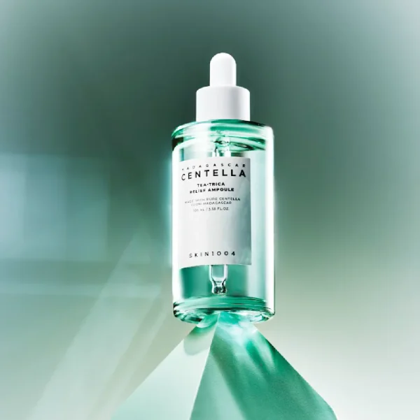 Skin1004 – MADAGASCAR CENTELLA TEA-TRICA RELIEF AMPOULE 100ml - Image 4