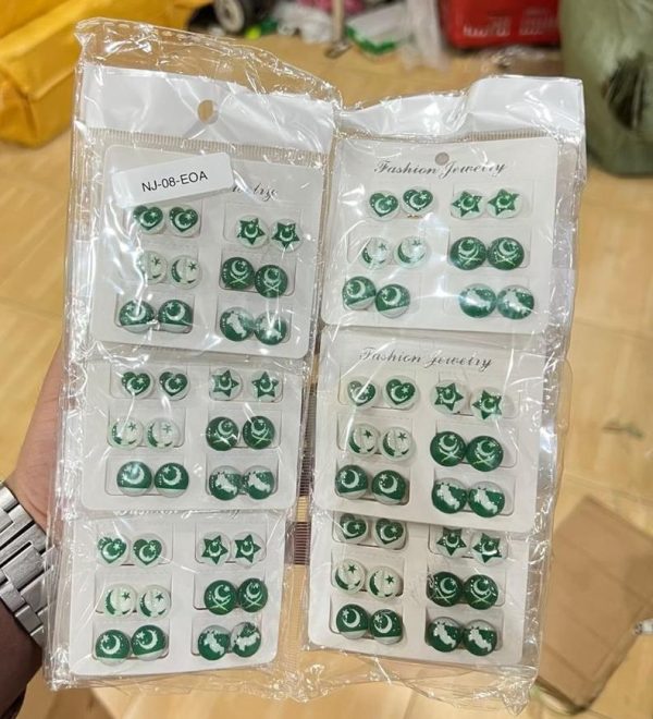 Jashn E Azadi  Special Chutki Tops For Girls 6 Pairs:
