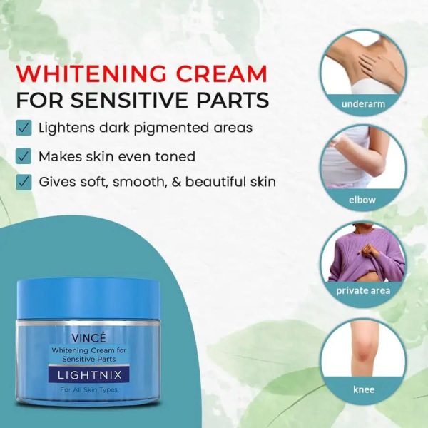 Vince LIGHTNIX Lightening Cream For Sensitive Parts - 50ml - Image 2