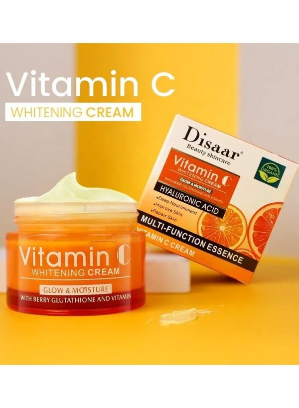 Disaar Vitamin C Whitening Cream with Hyaluronic Acid 50 ml.