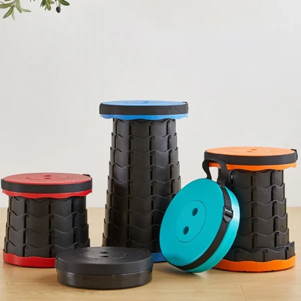 Folding Portable Stool Telescopic Chair - Image 4