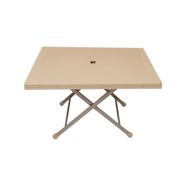 SAAB SP-214-RT Steel Plastic Table With Rattan Top - Image 2