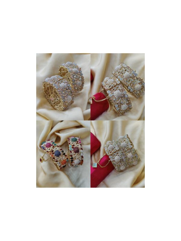 Local Made OpenAble Bangles Set Exclusive By Unique Fancy Jewellery:
