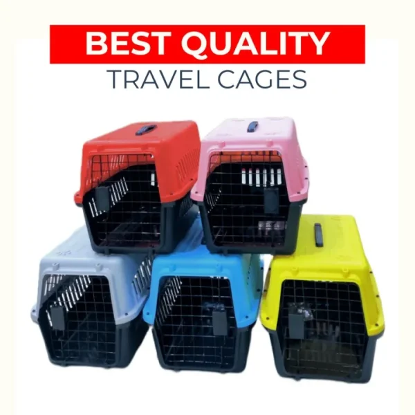 Travel Carrier Box for Cats, Kittens, and Puppies, Breathable And Durable, Safe And Portable For Pets. - Image 4