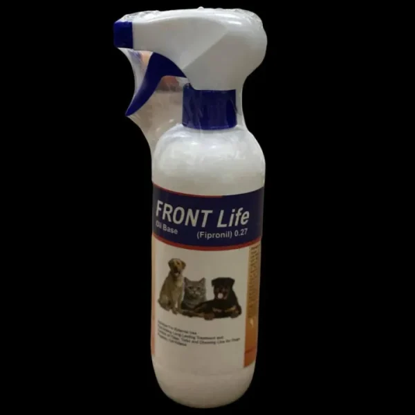 Front Life, Tick & Fleas Spray For Cats, Kittens, Puppies And Dogs 500 ml. - Image 3
