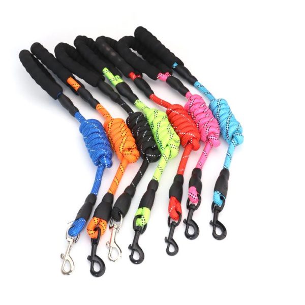 Round Rope Leash Imp Rubber Handle Small ,CLH-01012 - Image 3