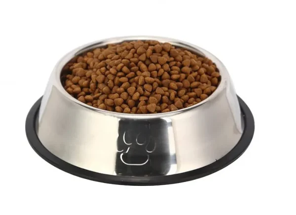 Stainless Steel Dog Bowl, Non Slip, Durable, Dogs Pets Feeding Bowl and Water Bowl Available in different Sizes. - Image 4