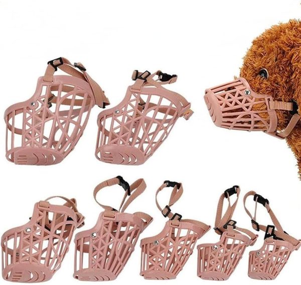 Basket Cage, Adjustable Strap, Pet Safety, Pet Basket Mask (z.y 194).