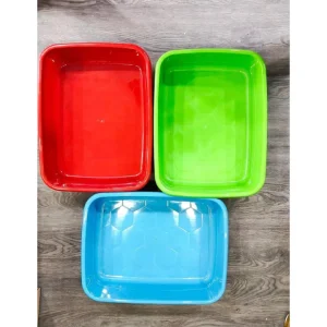 Cat Litter Tray, Pet Serving Tray, Durable And Washable.