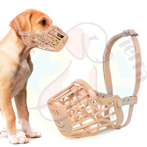 Basket Cage, Adjustable Strap, Pet Safety, Pet Basket Mask (z.y 194). - Image 5