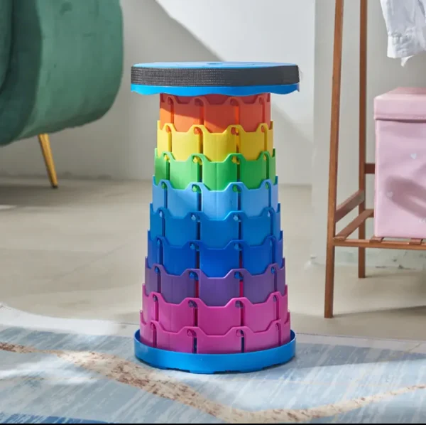Folding Portable Stool Telescopic Chair