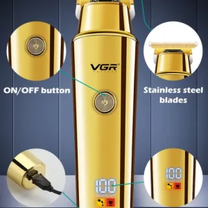 VGR Professional Hair Clipper Cordless Hair Trimmer for Men