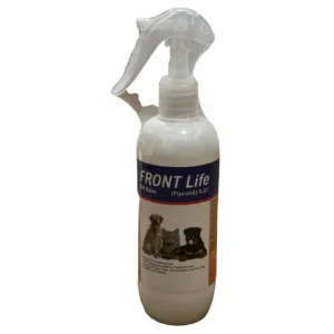 Front Life, Tick & Fleas Spray For Cats, Kittens, Puppies And Dogs 280 ml.