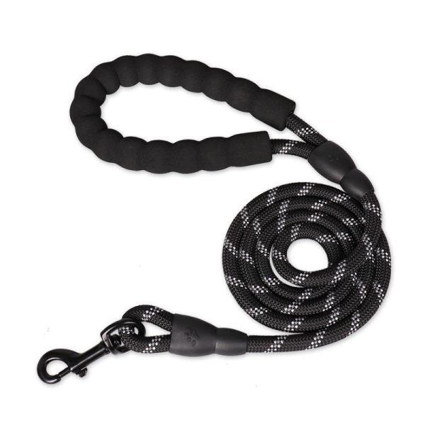 Round Rope Leash Imp Rubber Handle Small ,CLH-01012 - Image 4