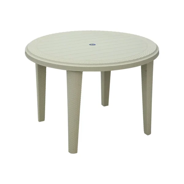 SAAB (SP-215-RTL) Pure Plastic Rattan Legs Table - Image 2
