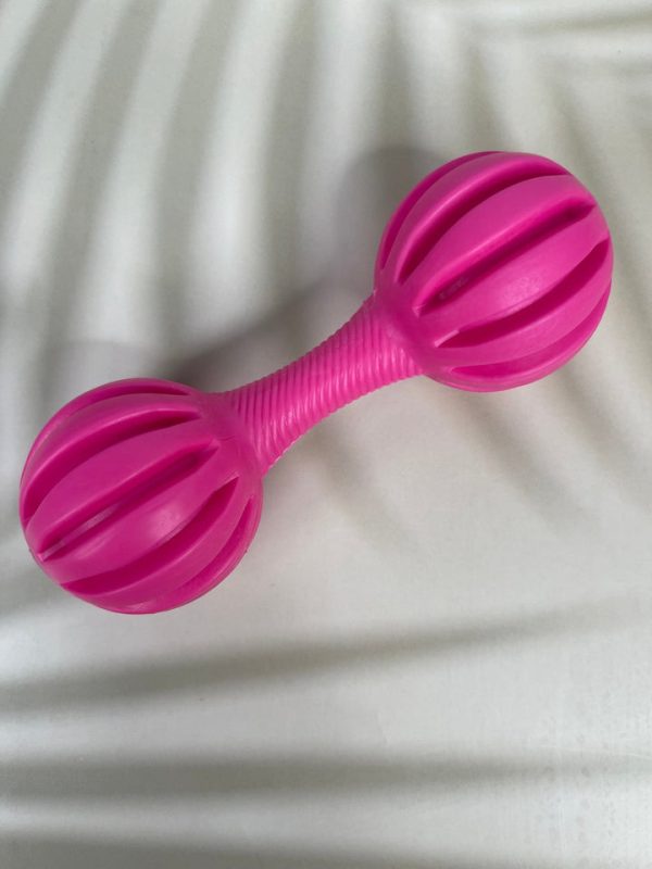 Rubber Dumble Toy Teether Toy, Puppy Chewing Toy. - Image 5