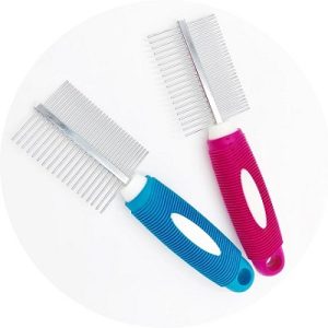 Nunbell Double Side Comb For Pets