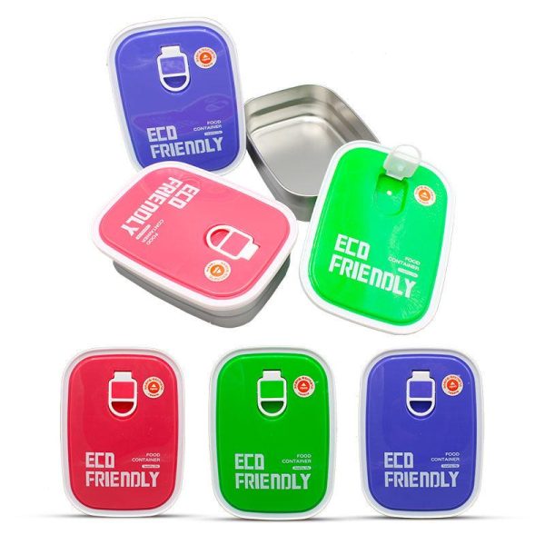 3pc Set Stainless Steel Insulated Vacuum Seal Leak Proof  ECO Friendly Lunch Box: - Image 7