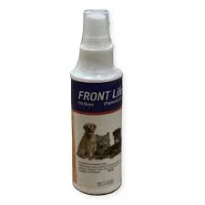 Front Life, Tick & Fleas Spray For Cats, Kittens, Puppies And Dogs 100 ml.