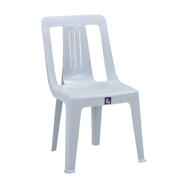 Stylish Armless Plastic Pearl Chair Model SAAB SP-610 - Image 5