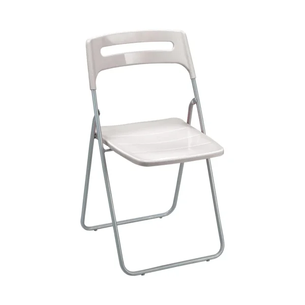 SAAB Folding Chair With Silver Legs Model SAAB SP-312 Besta - Image 4