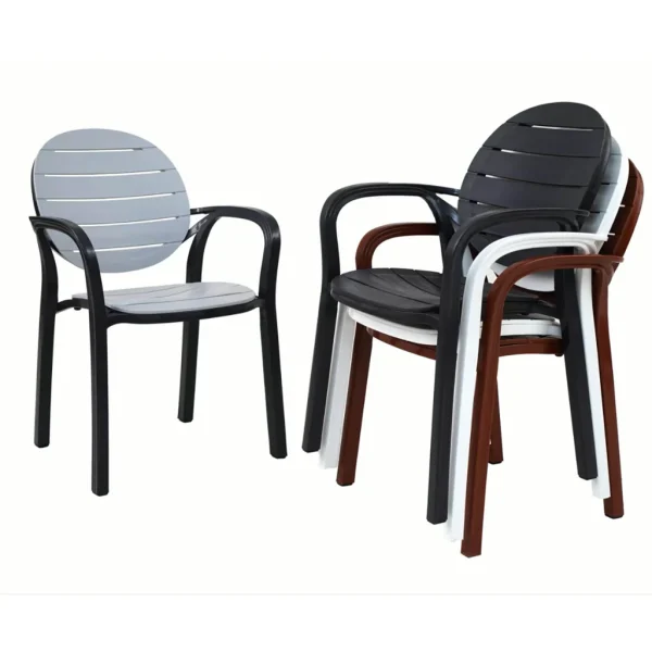SAAB SP-675 New Full Plastic Indoor and Outdoor Spectrum Patti Chair