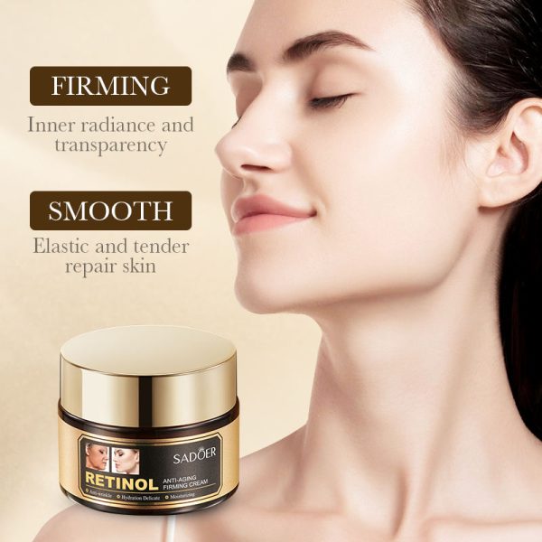 SADOER Retinol Anti Aging Firming Face Cream 50 g. - Image 8
