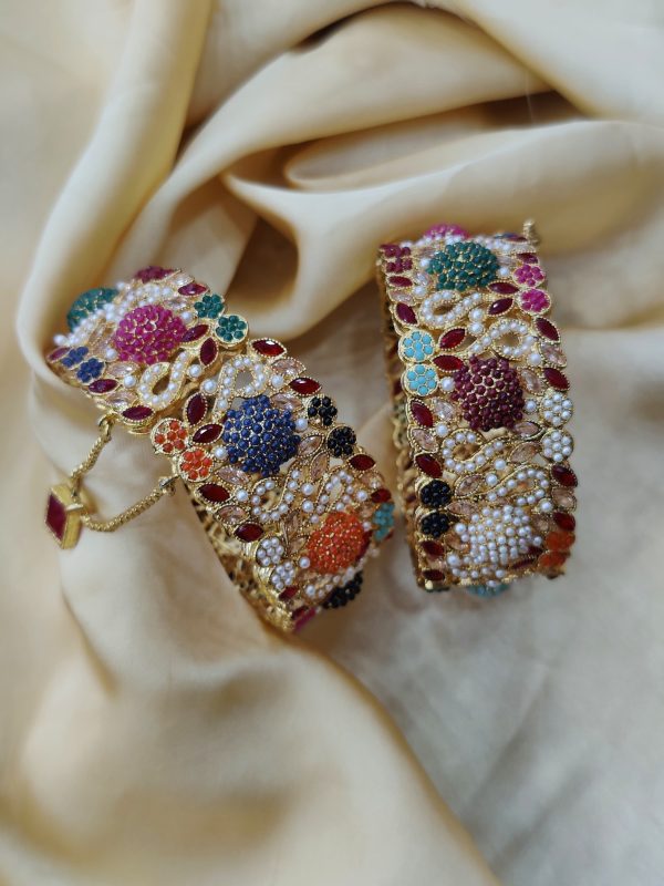 Local Made OpenAble Bangles Set Exclusive By Unique Fancy Jewellery: - Image 3