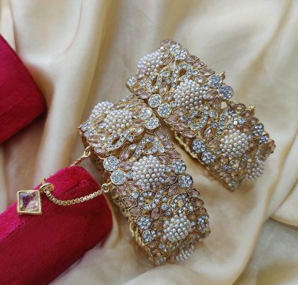 Local Made OpenAble Bangles Set Exclusive By Unique Fancy Jewellery: - Image 5