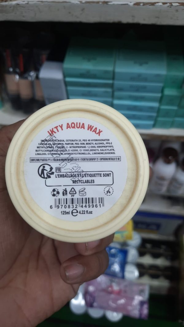 Ikty Aqua Wax, Hair Style Cream 125 ml. - Image 2