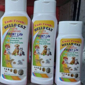 Hello Cat Front Life Shampoo Anti Flea & Tick For Dogs And Cats 280 ml