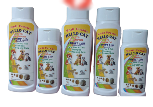 Hello Cat Front Life Shampoo Anti Flea & Tick For Dogs And Cats 180 ml - Image 5