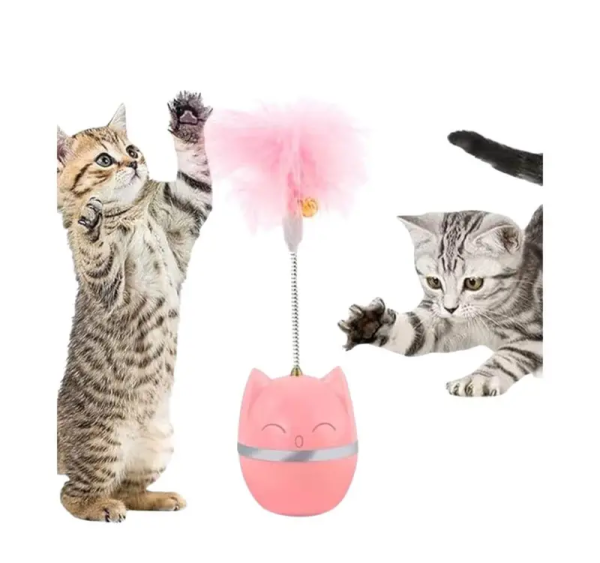 Spring Ball Cat Toy, Toys For Pet Cat.
